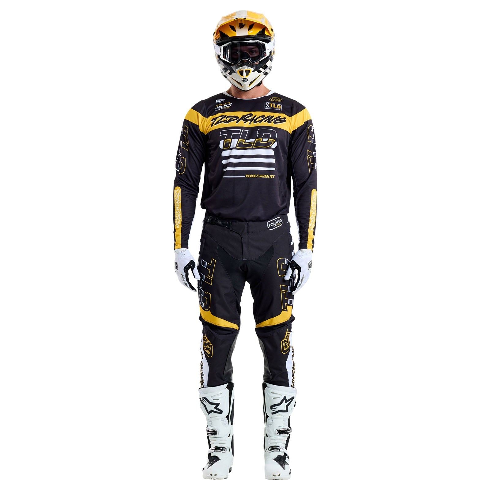 Troy Lee Designs Spring 2025 MX Combo Kit GP PRO Fifty-50 Black Gold